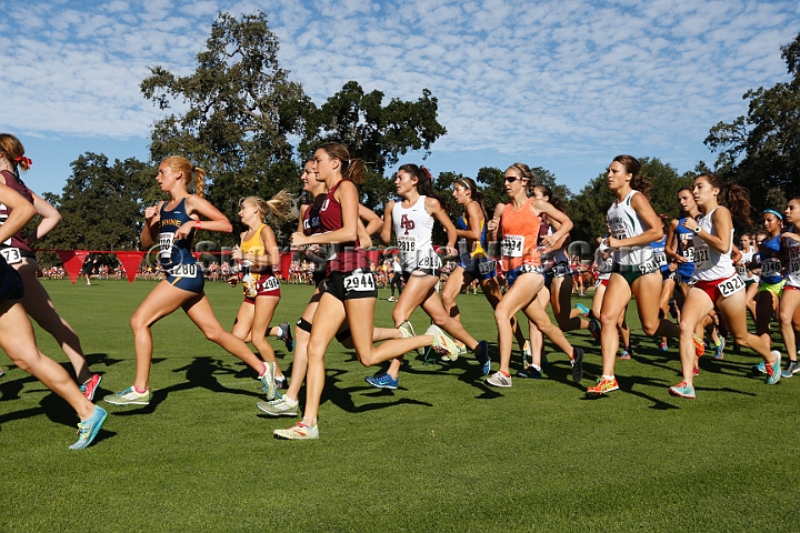2015SIxcCollege-014.JPG - 2015 Stanford Cross Country Invitational, September 26, Stanford Golf Course, Stanford, California.